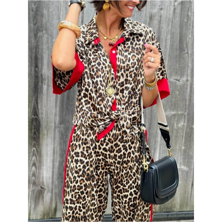 Loredana – Elegantan set s panter uzorkom